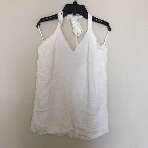 Superdown white Trina shift halter mini dress - Picture 3 of 8